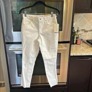 NWT Universal Thread White Skinny Jeans High-Waisted Denim‎